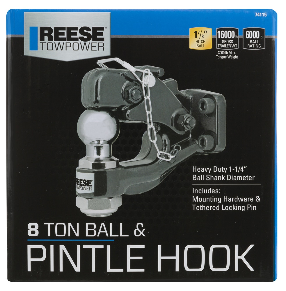 REESE Towpower Pintle Hook & Tow Ball, 17/8in Canadian Tire