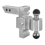 Andersen Rapid Hitch 6-in drop, 1-7/8 x 2-in Greaseless Tow Ball Front_Angled_Right