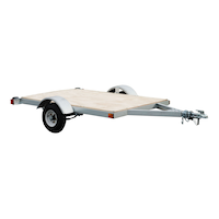 Stirling Galvanized Kit Trailer, 4-ft x 4-ft Front_Angled_Right