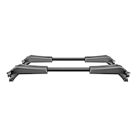 Thule 811XT Board Shuttle Roof Top Mount SurfboardRack, Adjustable, 34-in, 2-pc Front_Elevated
