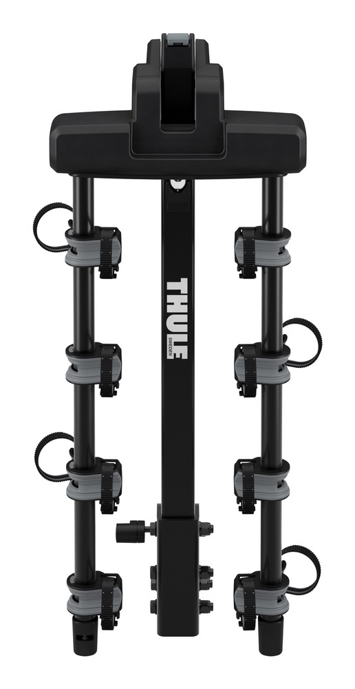 Thule Range RV & Travel Trailers 4Bike Hitch Mount Bike Rack, Black