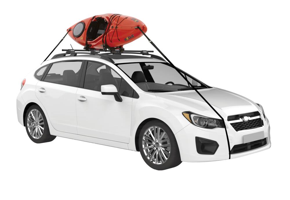 Yakima Jaylow J Cradle Roof Top Mount Kayak Rack W Tie Downs 2 Pc