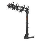 CURT Premium Hitch-Mounted Bike Rack (4-Bike, 2-in Shank) Front_Three_Fourths_Angled_Left