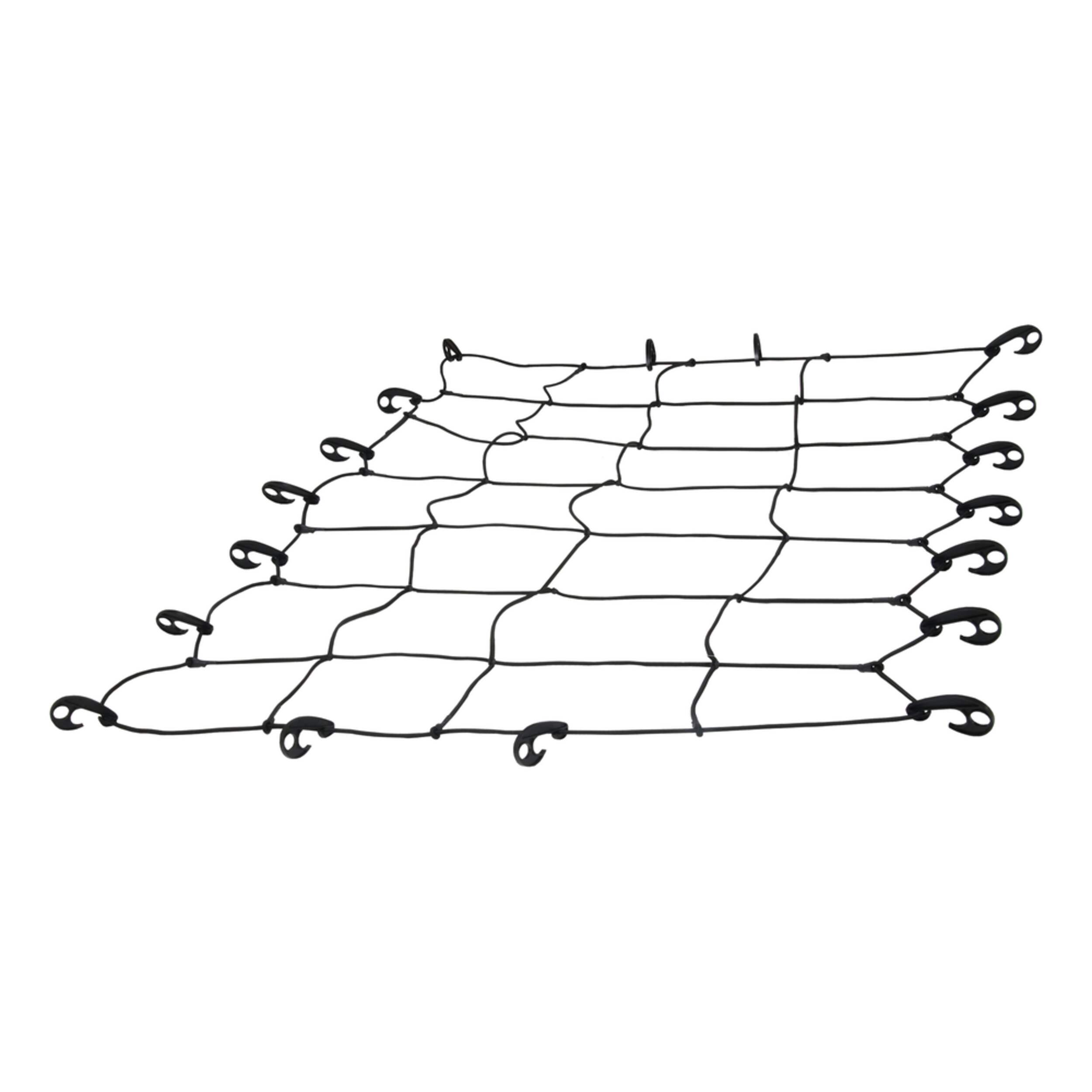 Filet de panier de toit en élastique CURT pour extension, 65 x 38 po Front_Angled_Left