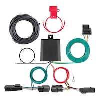 CURT 56456 Custom Wiring Harness 4-Way Flat Output, Select Buick Encore Overhead_Flat
