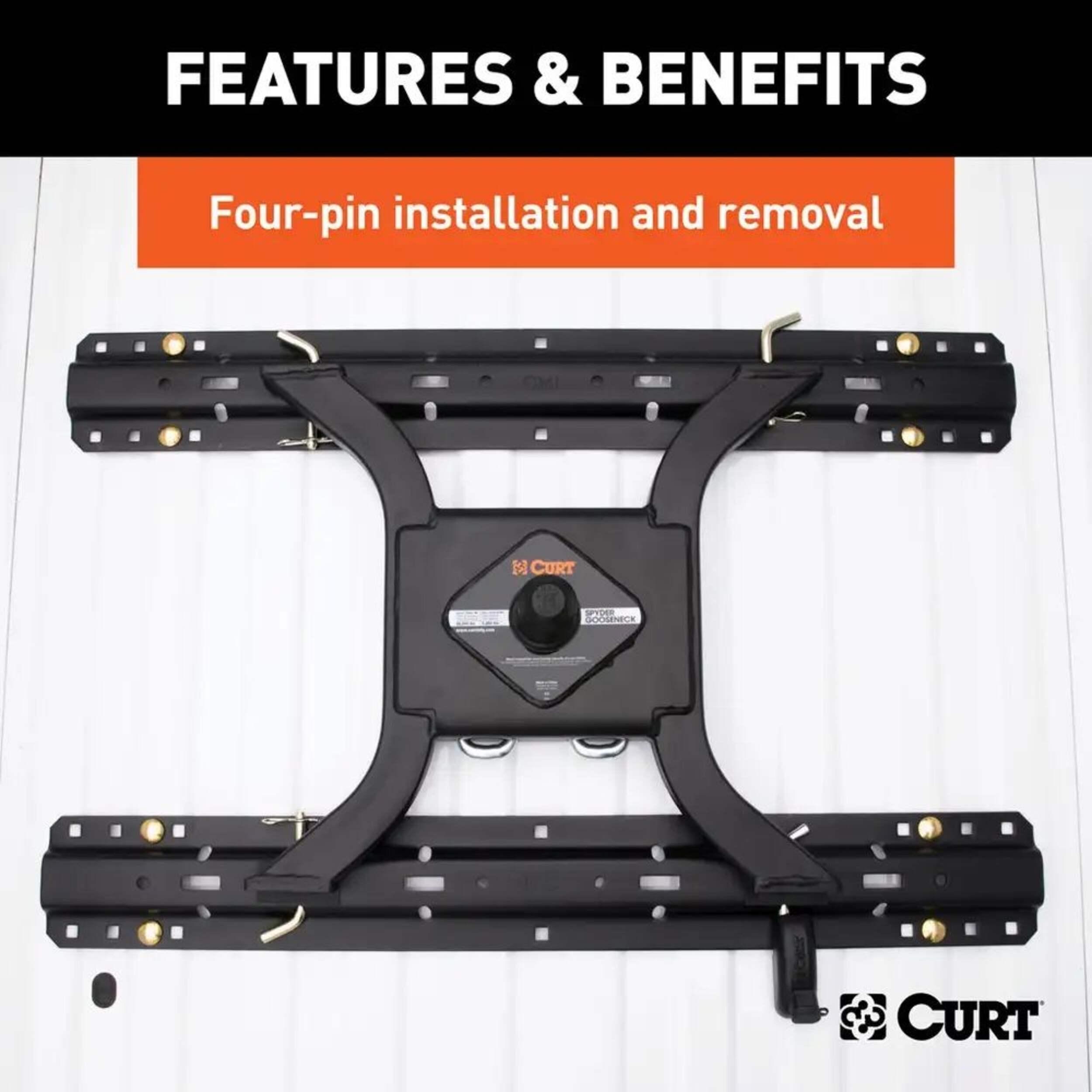 CURT Spyder 5th Wheel Rail Gooseneck Hitch Canadian Tire