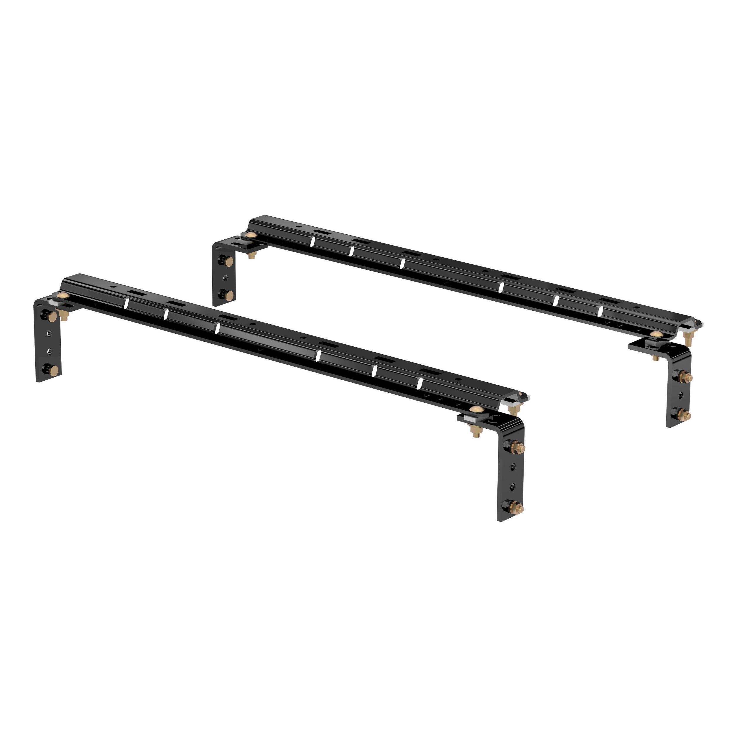 CURT 16100 Universal 5th Wheel Base Rail Kit Front_Angled_Right