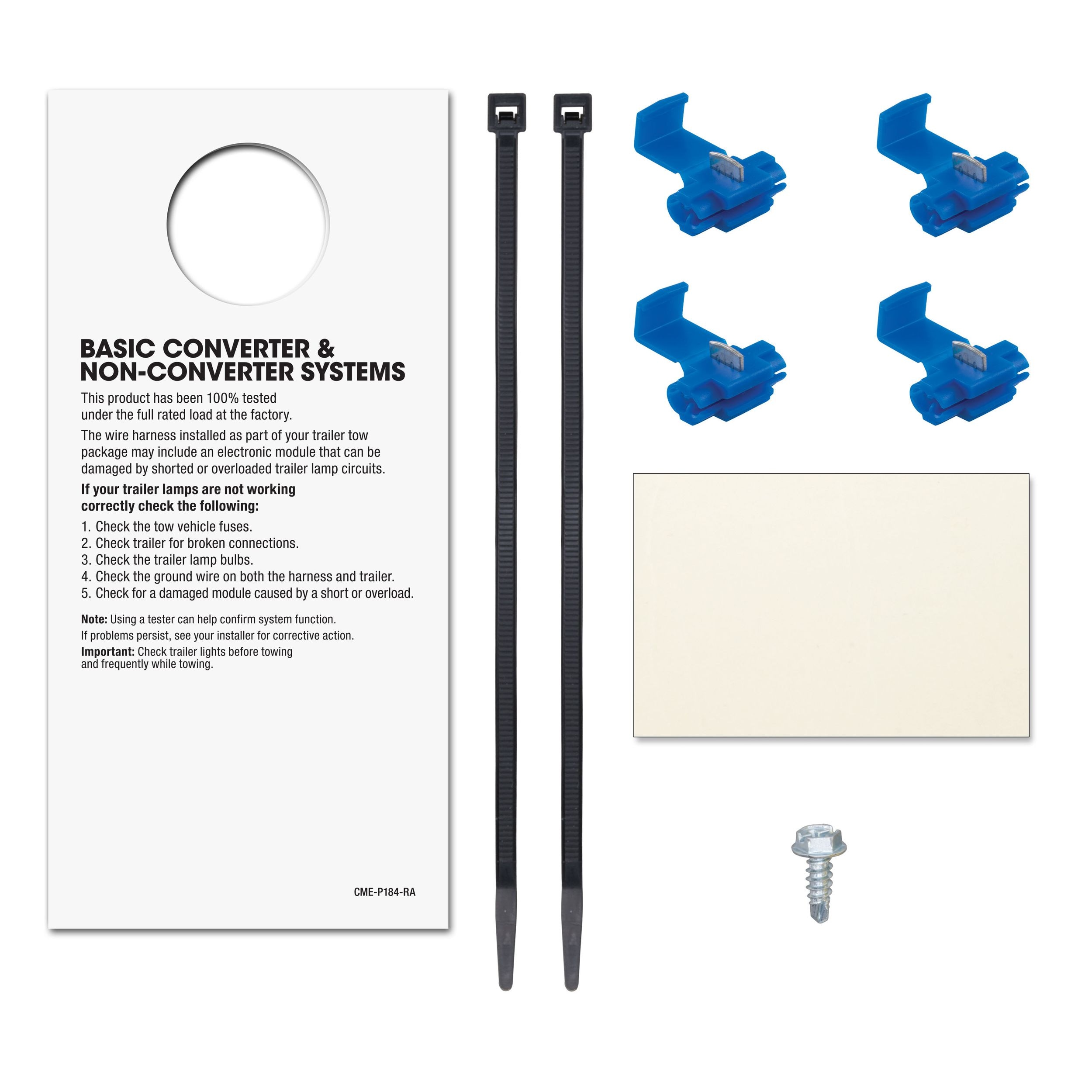 CURT 2to3Wire Taillight Converter Canadian Tire