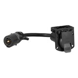 CURT 7-Way RV Blade LED Electrical Adapter Front_Angled_Left