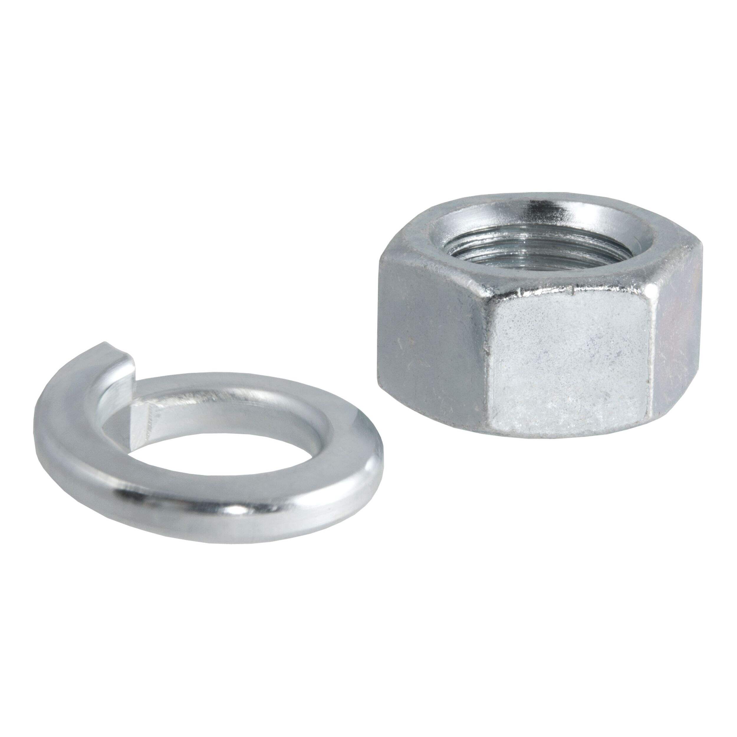 Écrou et rondelle de rechange pour boule d’attelage à tige de 3/4 po Front_Three_Fourths_Angled_Left