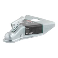 CURT 25101 A-Frame Trailer Coupler, 2-Inch Hitch Ball, 5,000 lbs