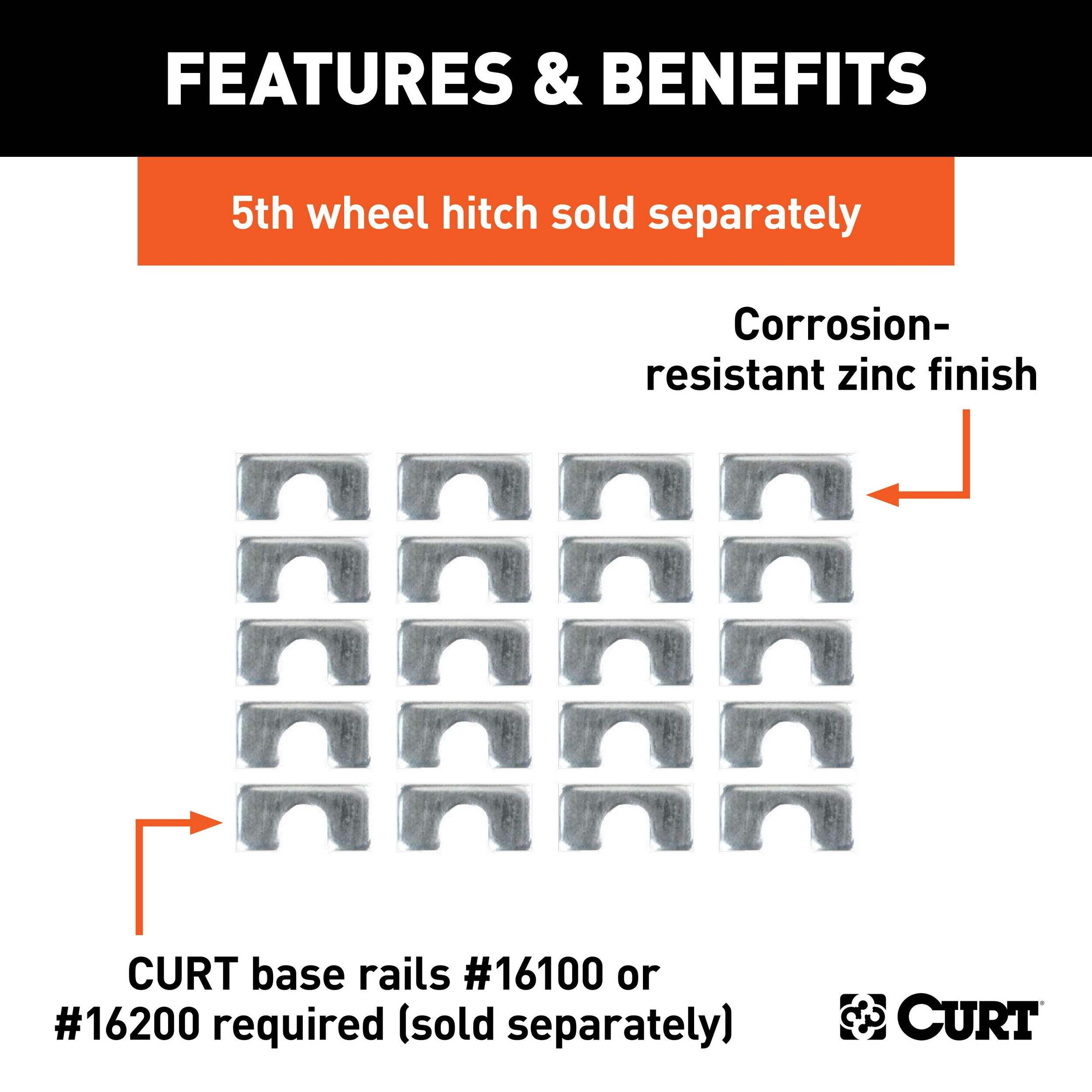 CURT Semi-Custom 5th Wheel Hardware Front_Flat