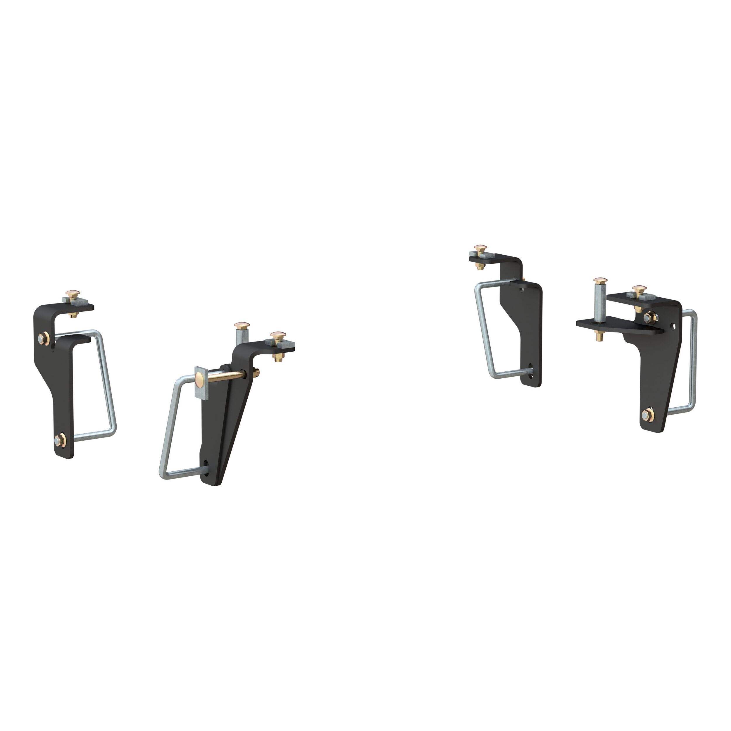 CURT Custom 5th Wheel Brackets, Select Models Composite_or_Mixed