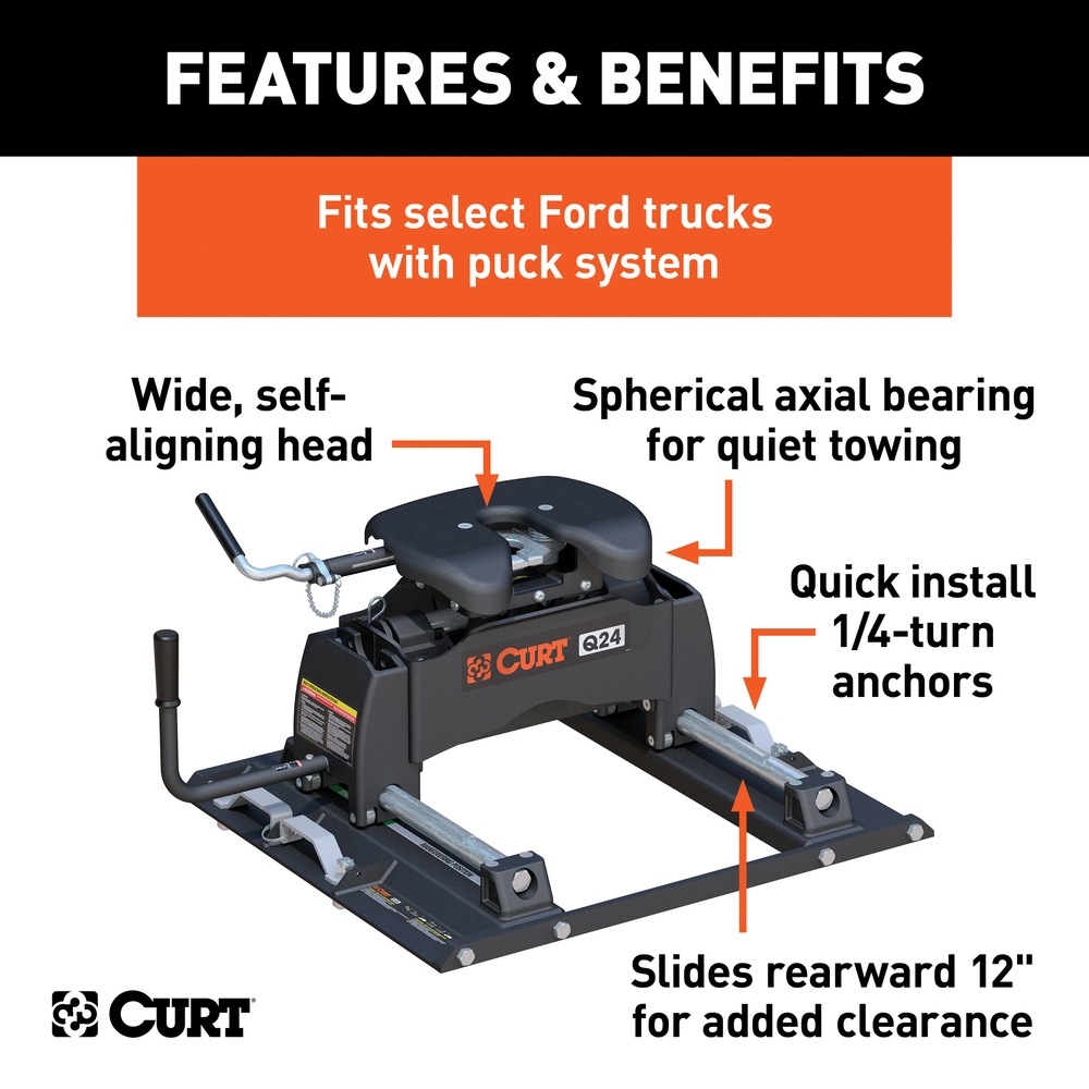CURT Q24 5th Wheel Slider Hitch Canadian Tire