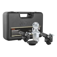 CURT OEM Puck System 2-5/16-in Gooseneck Kit, Select Models Front_Angled_Right