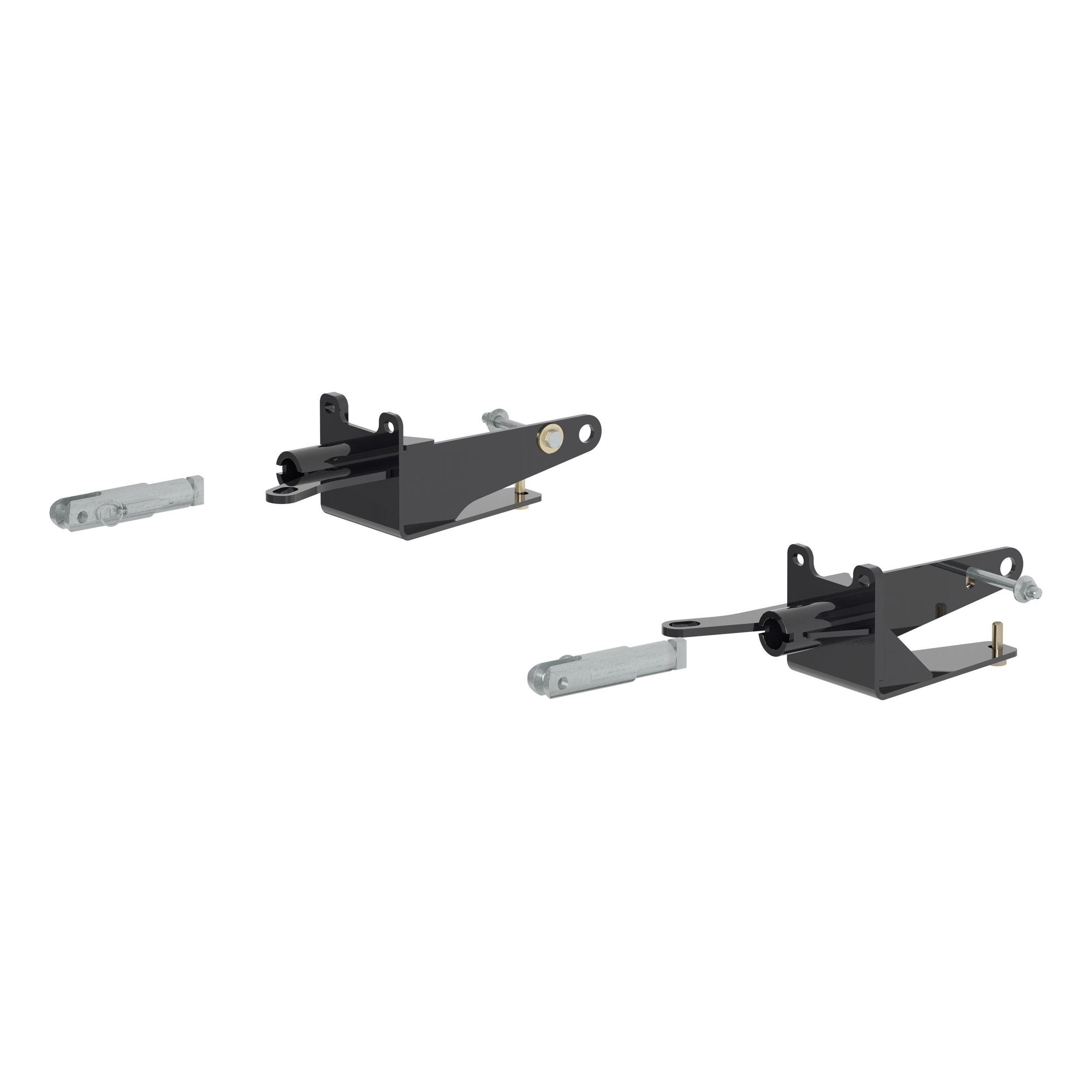 CURT 70121 Custom Tow Bar Base Plate Brackets for Dinghy Towing, Select Ram 1500 Canadian Tire