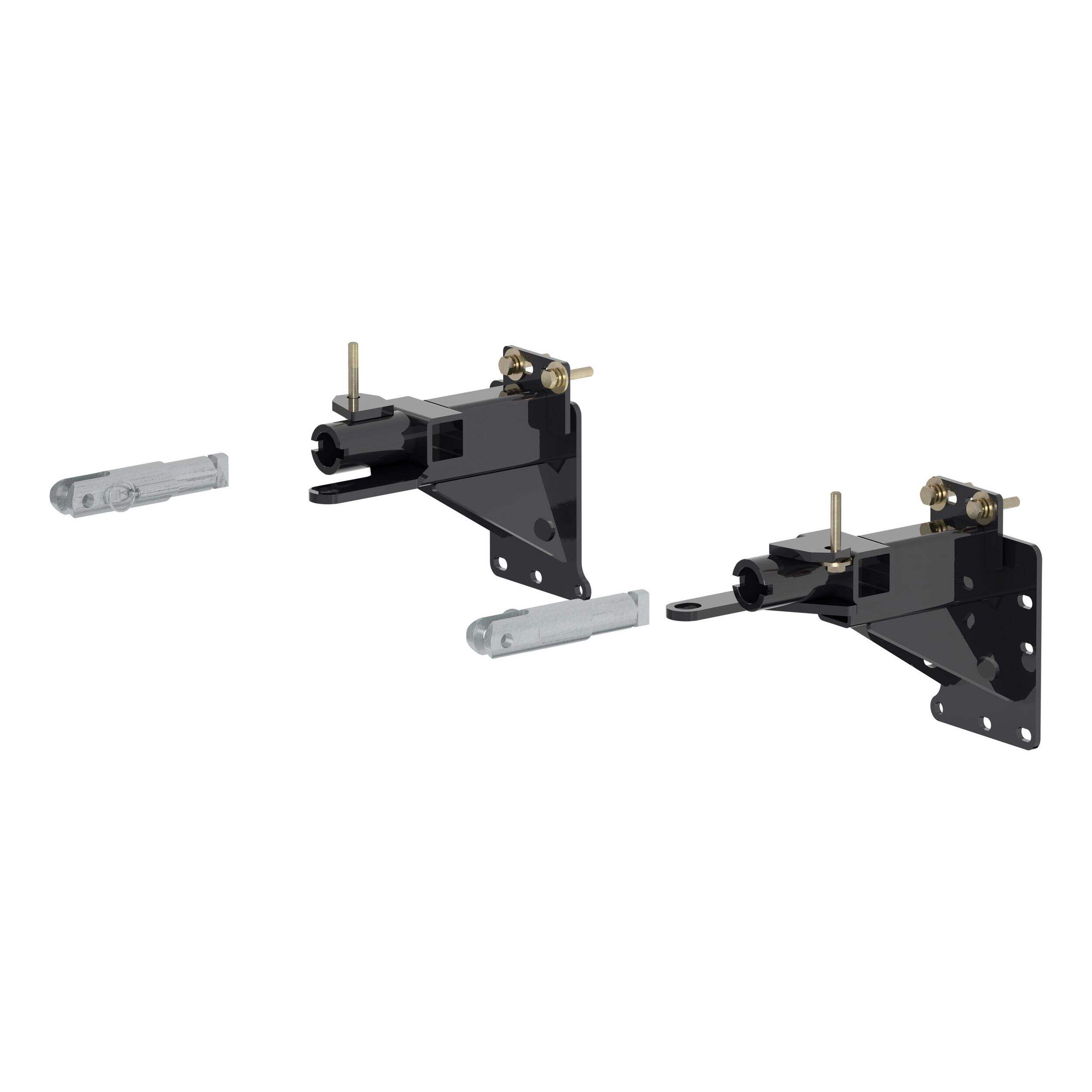 Supports de plaque de base de barre de remorquage personnalisée CURT 70134 pour remorquage pneumatique, certaines Jeep Cherokee Front_Three_Fourths_Angled_Left