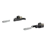 CURT 70141 Custom Tow Bar Base Plate Brackets for Towing, Select GMC, Chevrolet Front_Three_Fourths_Angled_Left