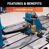 Attelage de remorques CURT 13531 classe 3, récepteur 2 po, convient certains véhicules Kia Niro EV