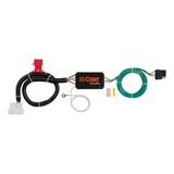 CURT 56291 Vehicle-Side Custom 4-Pin Trailer Wiring Harness, Fits Select Honda Pilot, Passport Overhead_Flat