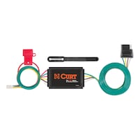 CURT 56370 Vehicle-Side Custom 4-Pin Trailer Wiring Harness, Fits Select Honda CR-V Overhead_Flat