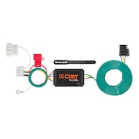 CURT 56378 Vehicle-Side Custom 4-Pin Trailer Wiring Harness, Fits Select Honda Odyssey Overhead_Flat