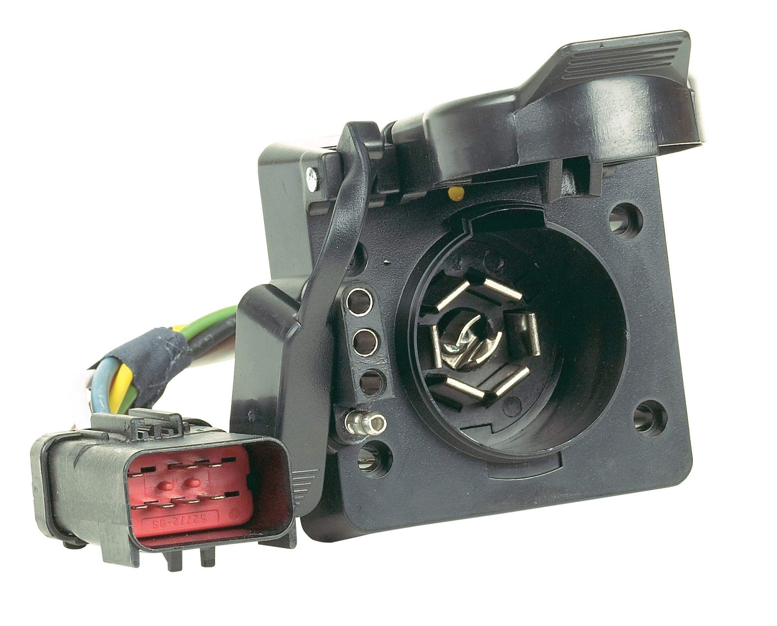 Hopkins Towing Solution Multi-Tow 7 Blade & 4 Flat, Dodge Front_Angled_Right