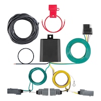 CURT 56465 Custom Wiring Harness, 4-Way Flat Output, Select Ford F-150 Composite_or_Mixed
