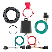 CURT 56445 Custom Wiring Harness 4-Way Flat Output, Nissan Rogue Sport Composite_or_Mixed
