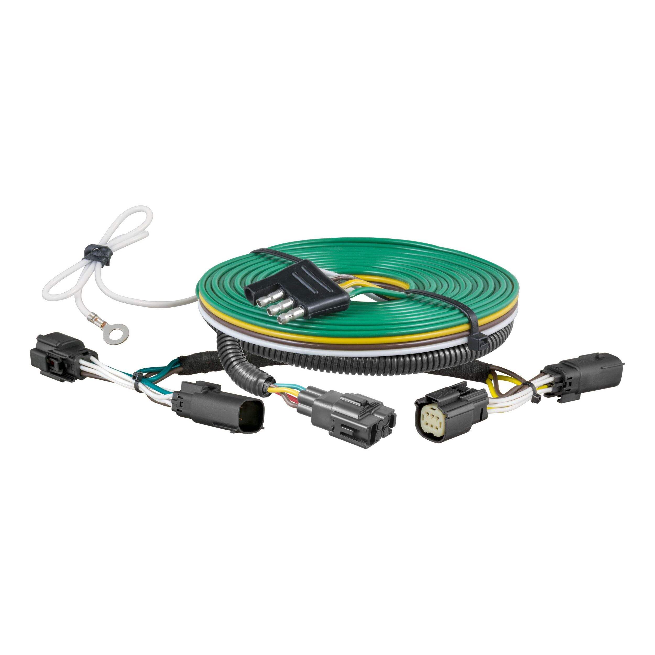 Faisceau de câblage pour VR remorqué personnalisé CURT 58998 pour remorquage, certaines Jeep Grand Cherokee Front_Elevated