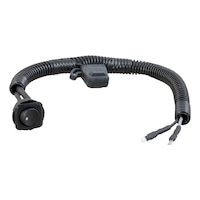 CURT 58435 Short-Lead Mini Fuse Bypass Switch for RV Dinghy Towing Front_Elevated