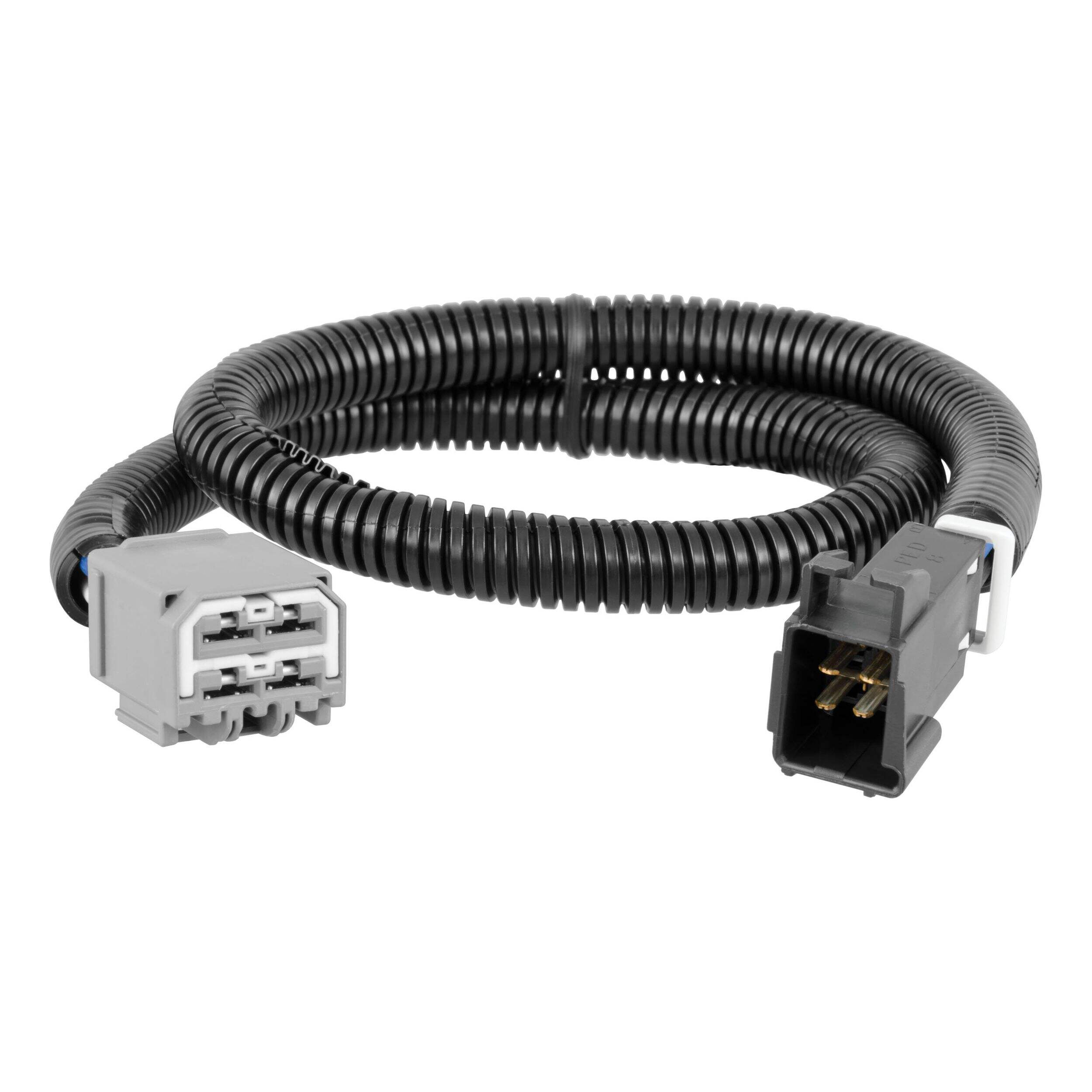 CURT 51446 Brake Controller Harness/Adapter, Select Durango, Grand Cherokee Front_Angled_Left