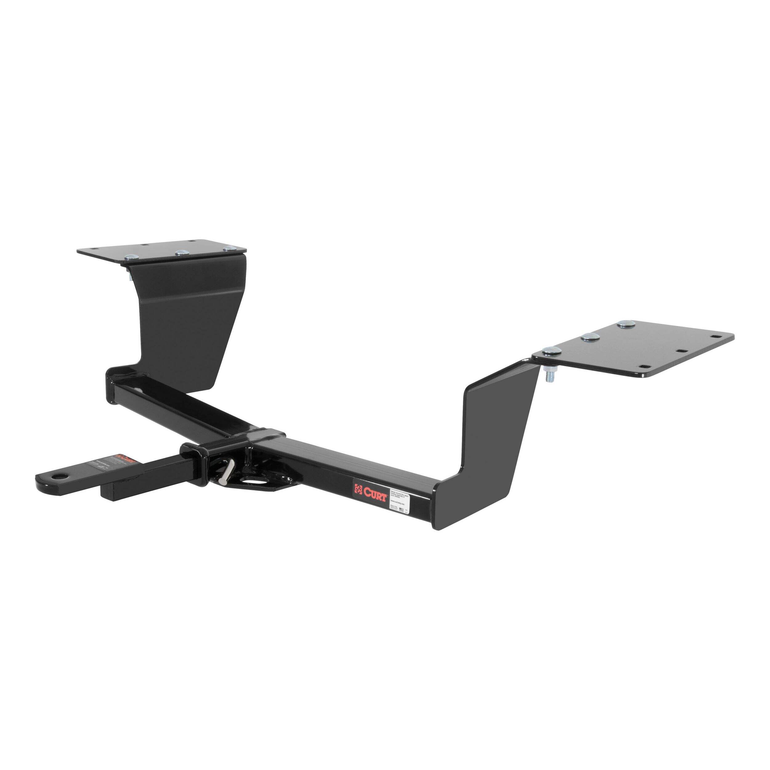 CURT Class 2 Trailer Hitch, 1-1/4-in Receiver, Select Models Front_Angled_Left