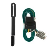 4 voies plates CURT 55244, Nissan Xterra, forf. rem. OEM req. Overhead_Flat