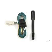 CURT 56042 Vehicle-Side Custom 4-Pin Trailer Wiring Harness, Fits Select Toyota Highlander, OEM Tow Package Required Overhead_Flat