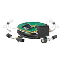 Faisceau de câblage pour VR remorqué personnalisé CURT 58953 pour remorquage, convient à certains Ford Edge Front_Elevated