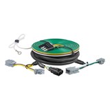 CURT 58977 Custom Towed-Vehicle RV Wiring Harness for Dinghy Towing, Fits Select Ford Fiesta Front_Elevated
