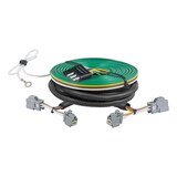 CURT 58946 Custom Towed-Vehicle RV Wiring Harness for Dinghy Towing, Fits Select Ford Fiesta Front_Elevated