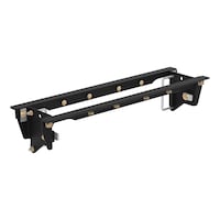 CURT Double Lock EZr Gooseneck Brackets, Select Models Front_Angled_Right
