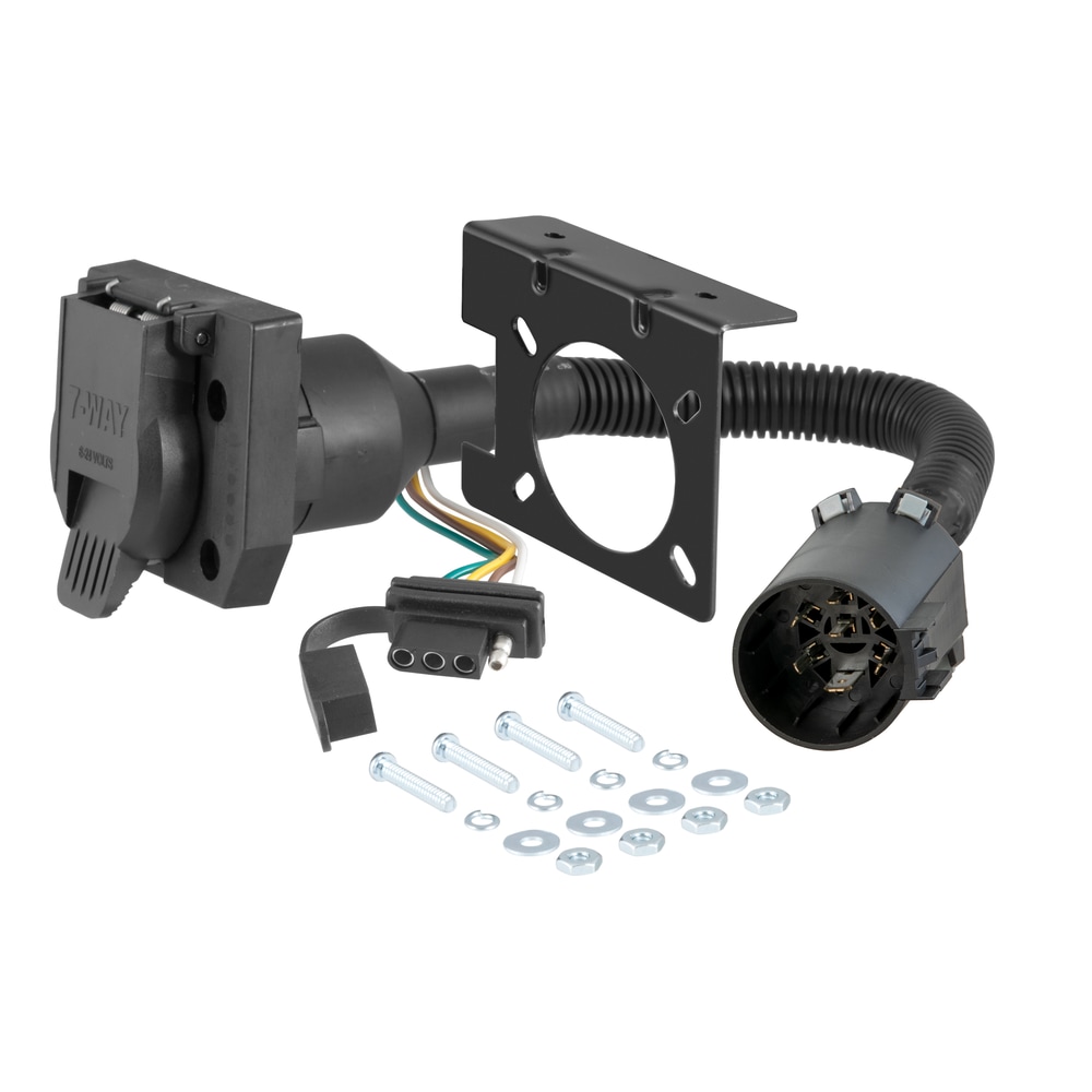 CURT 55774 7Way & 4Way Vehicle & Trailer Connector USCAR Custom Wiring Harness Canadian Tire