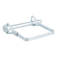 CURT 1/4-in Safety Pin (2-3/4-in Pin Length) Front_Three_Fourths_Angled_Right