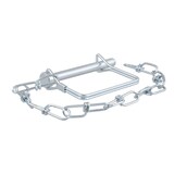 CURT 5/16-in Safety Pin with 12-in Chain (3-in Pin Length) Front_Angled_Right