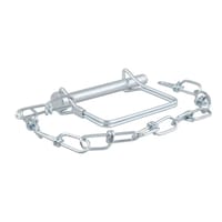 CURT 5/16-in Safety Pin with 12-in Chain (3-in Pin Length, Packaged)