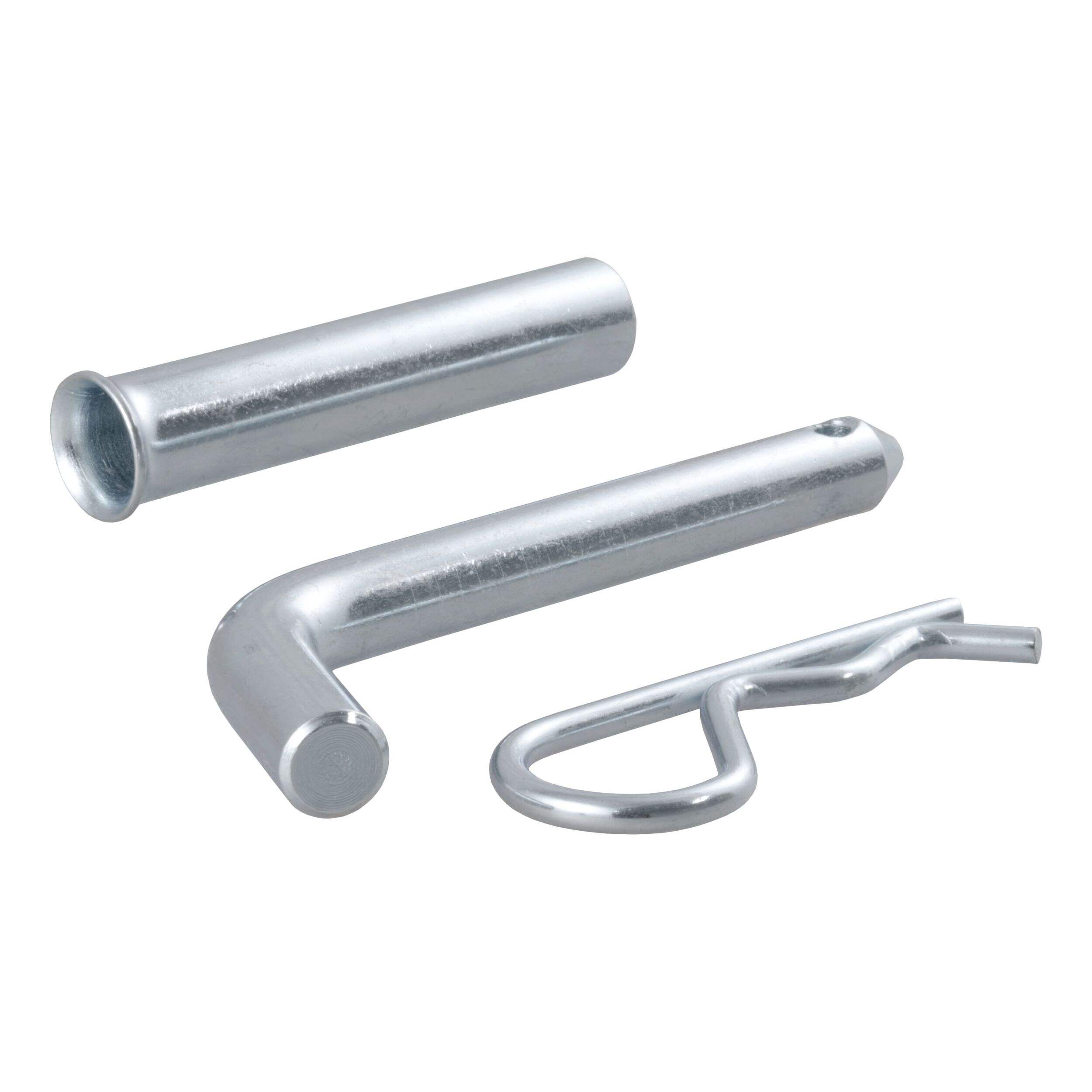 CURT 1/2-in Hitch Pin with 5/8-in Adapter Front_Three_Fourths_Angled_Left