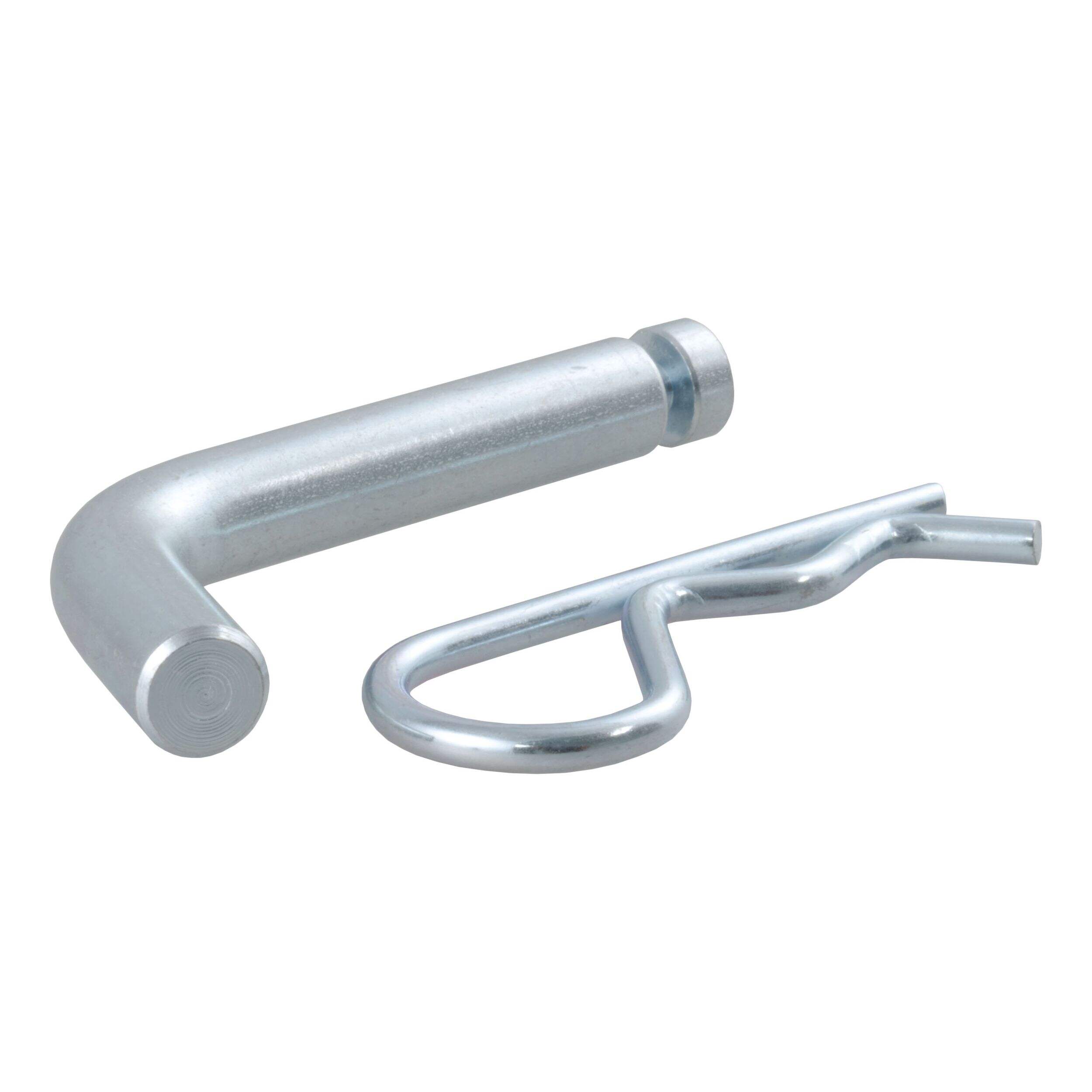 CURT 1/2-in Hitch Pin with Groove (1-1/4-in Receiver, Zinc) Front_Angled_Left