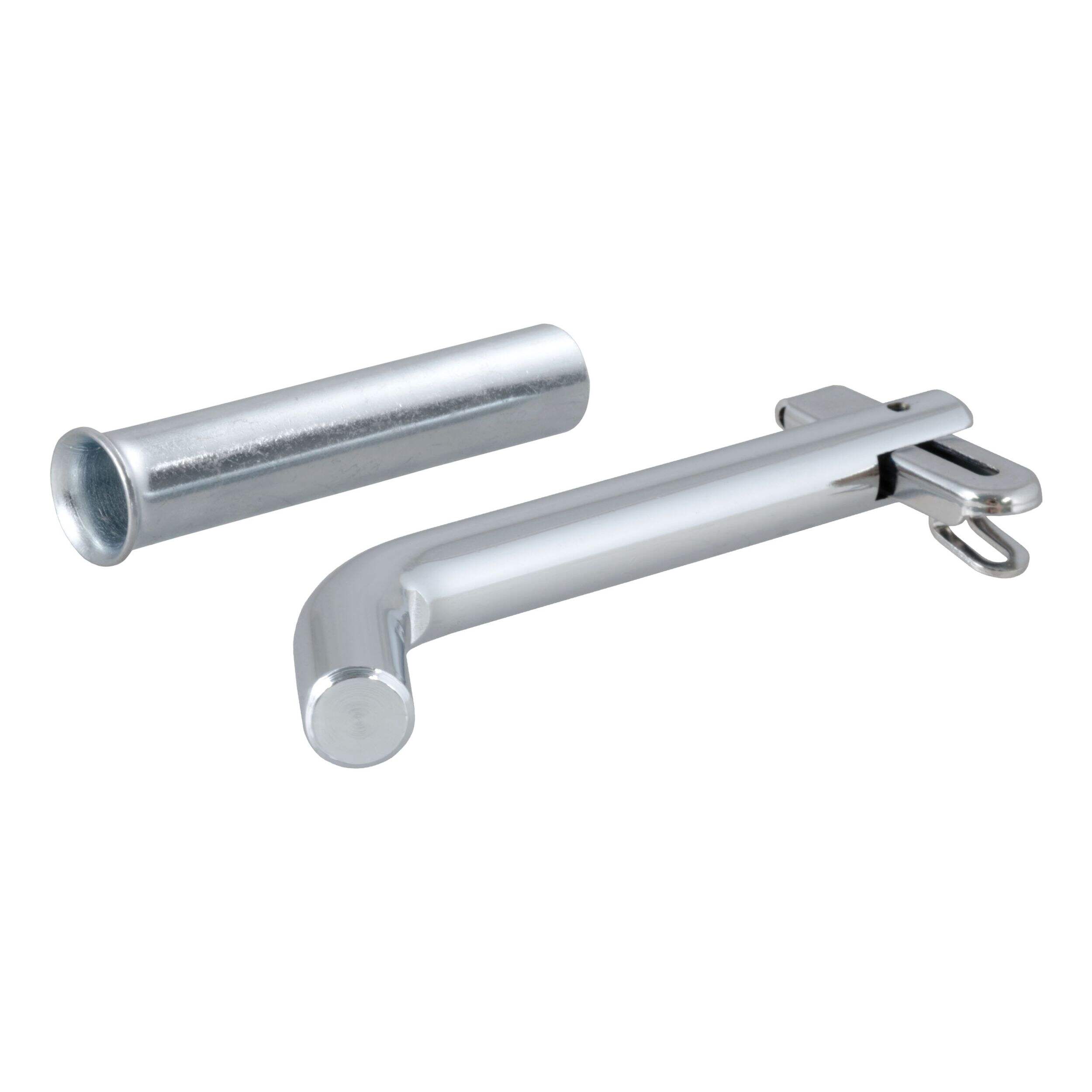 CURT 1/2-in Swivel Hitch Pin with 5/8-in Adapter Front_Angled_Left