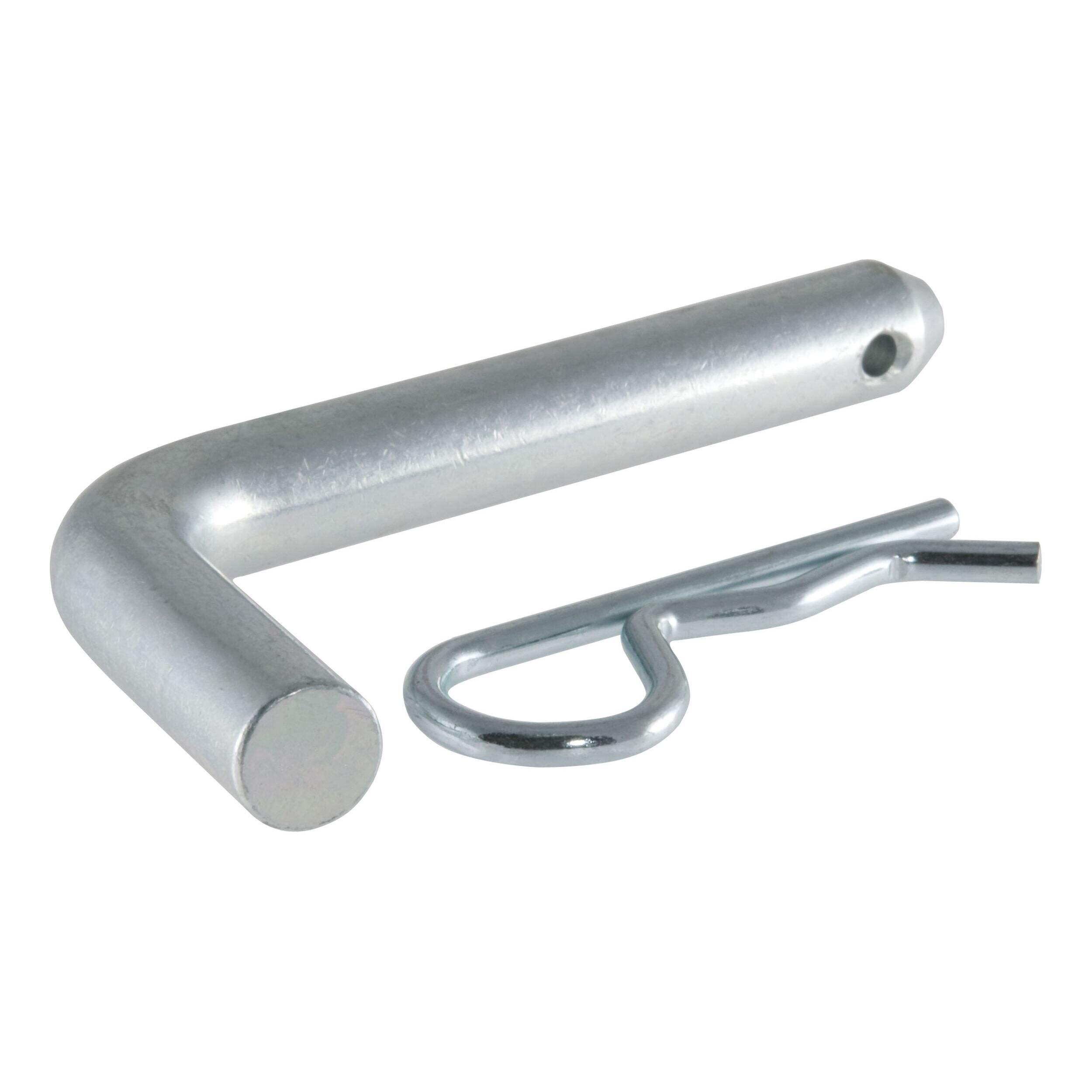 CURT 21580 5/8-in Hitch Pin (2-in or 2-1/2-in Receiver, Zinc) Front_Three_Fourths_Angled_Left