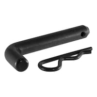 Goupille attelage de 5/8 po CURT 21579 (récepteur de 2 po, noir, emballé) Front_Three_Fourths_Angled_Left