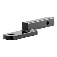 Barre d'attelage de classe 2 CURT 45518 (tige de 1 1/4 po, 3 500 lb, abaissement de 1 1/4 po) Front_Three_Fourths_Angled_Left