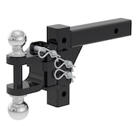 CURT Adjustable Multipurpose Ball Mount Front_Three_Fourths_Angled_Left
